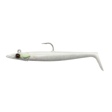 Savage Gear Sandeel V2 Soft Lure + Spare Body WHITE PEARL SILVER - ALL SIZES